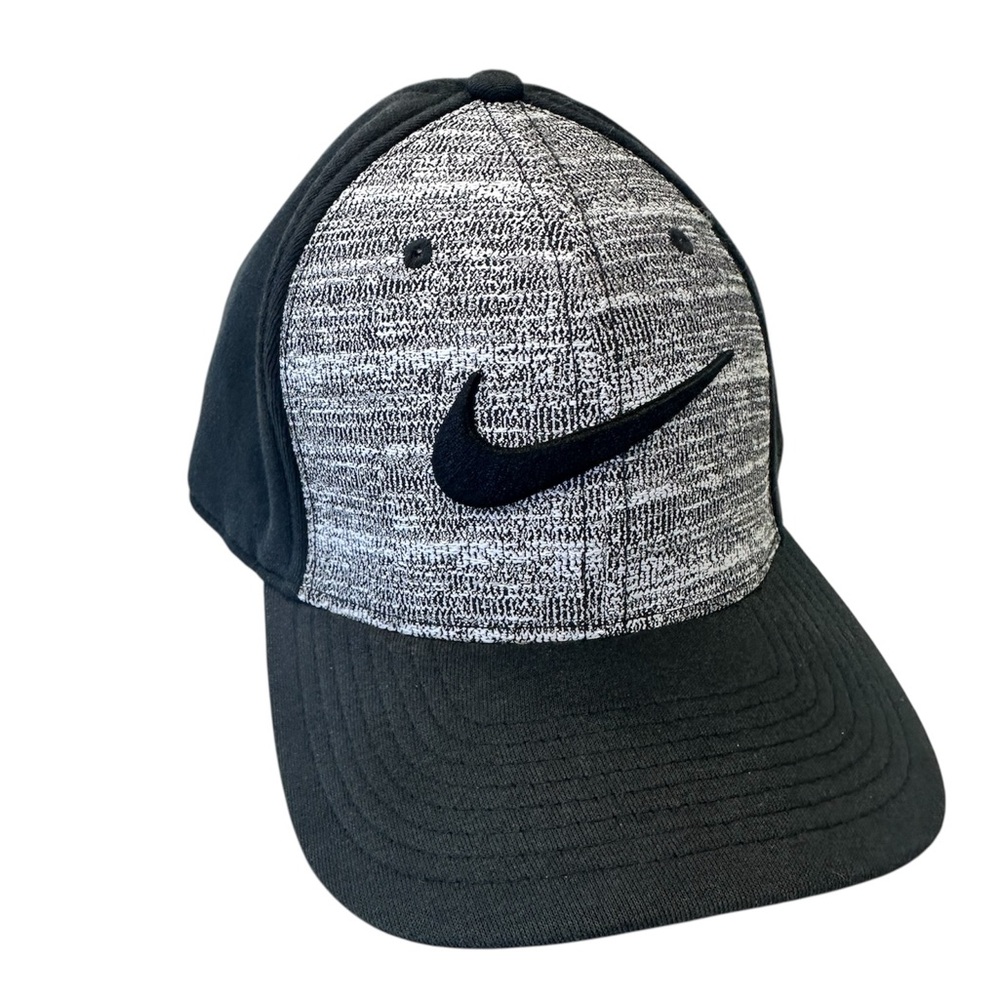 Nike Grey Classic99 Fitted Hat Dri-Fit